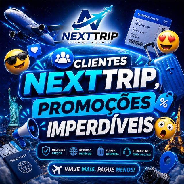 Clientes NextTrip Promoções Imperdíveis